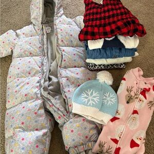Baby girl winter bundle